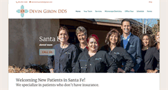 Desktop Screenshot of dentistinsantafe.com